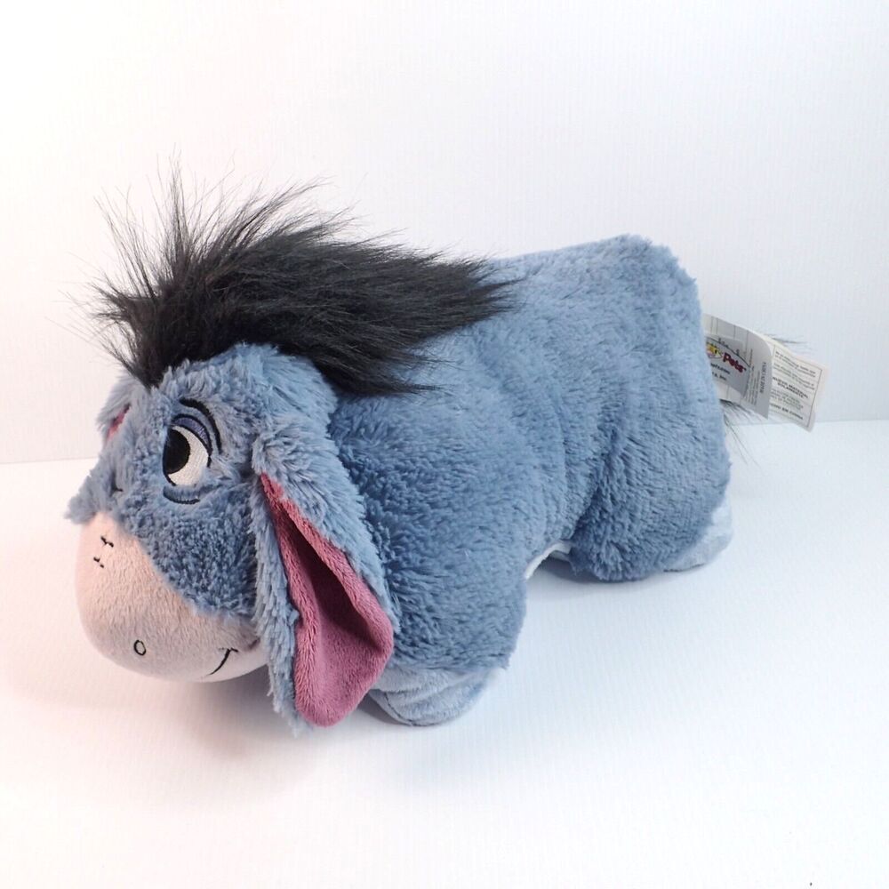 Pillow Pets Eeyore Stuffed Animal Plush Disney, 16"